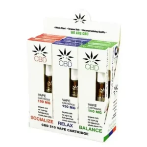 CBD Vape Oil Cartridge Boxes